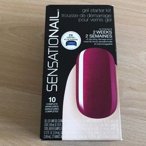 Brand new never opened at-home gel nailpolish kit